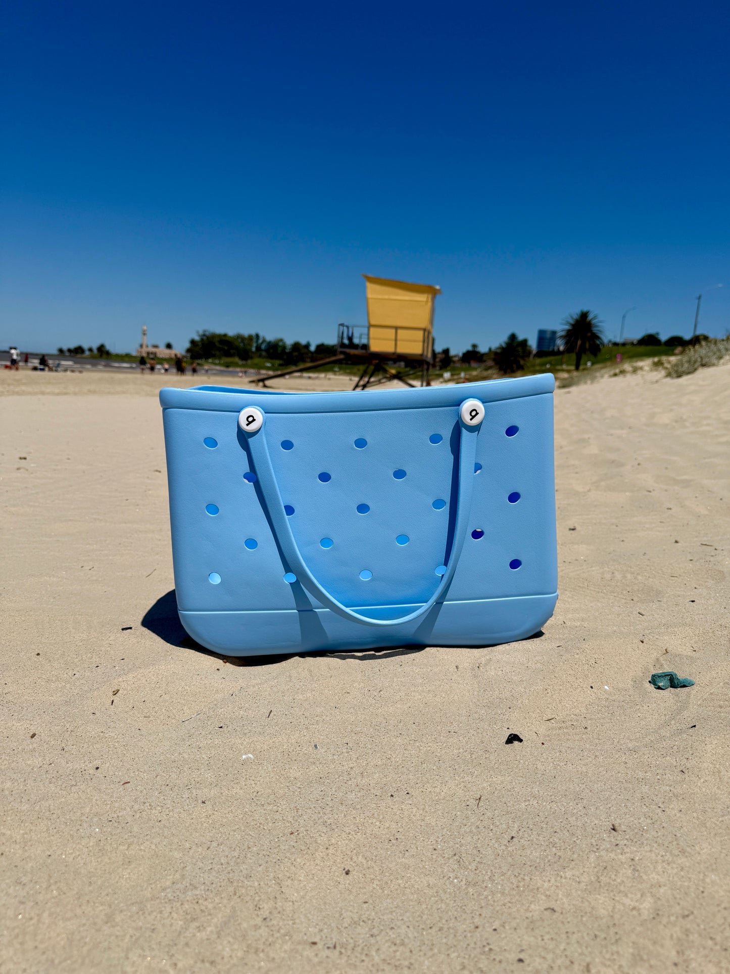 Bolso Azul Pastel Talle XL