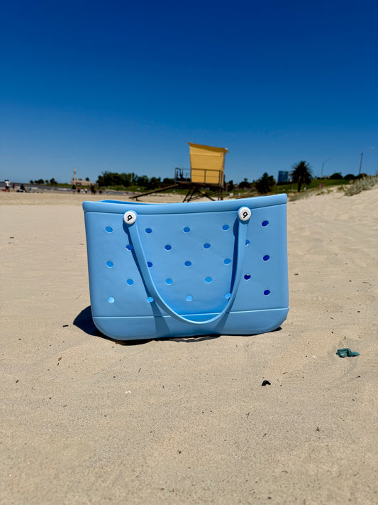 Bolso Azul Pastel Talle XL