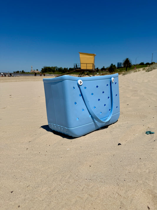 Bolso Azul Pastel Talle XL