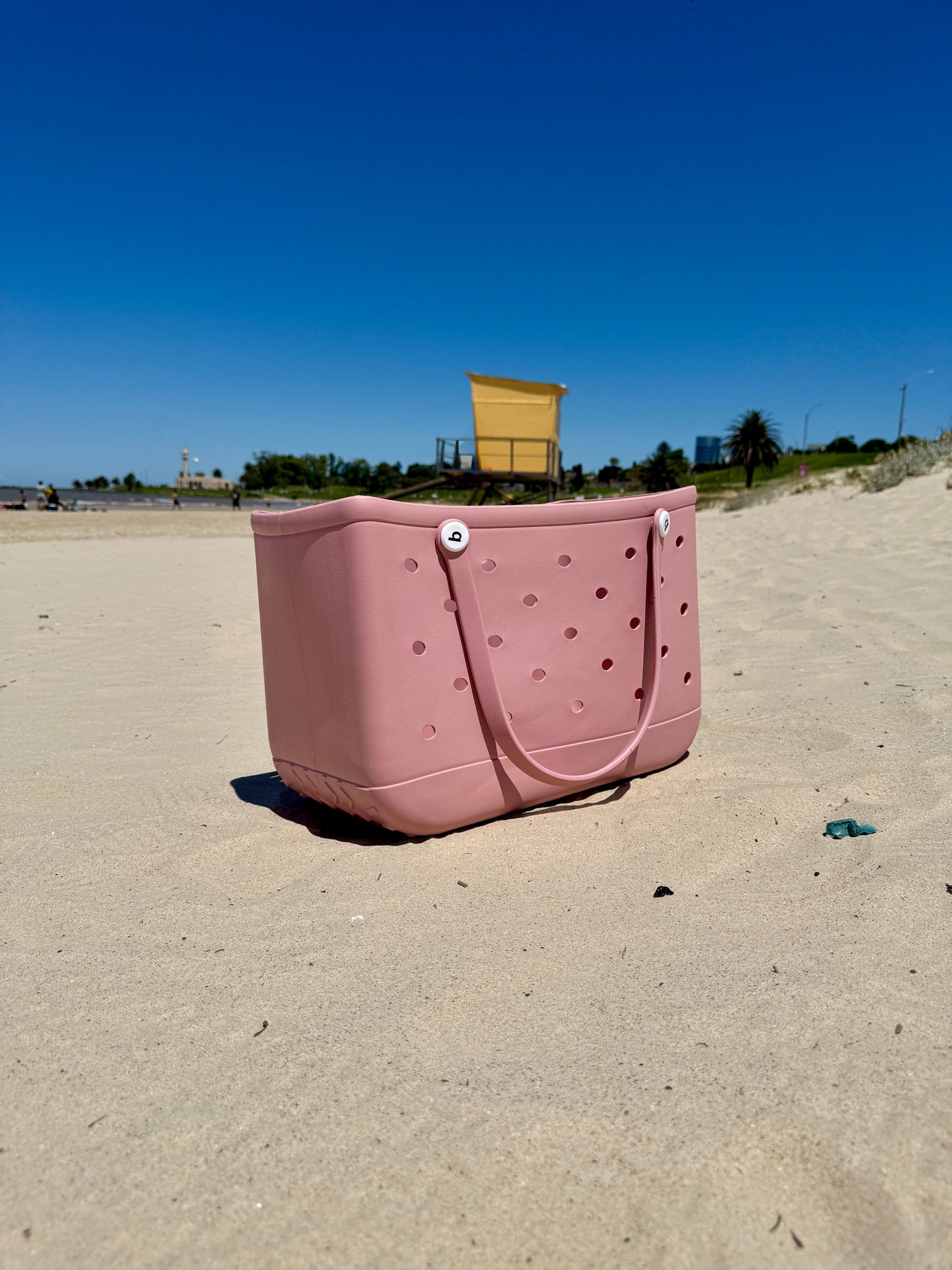 Bolso Rosa Pastel Talle XL